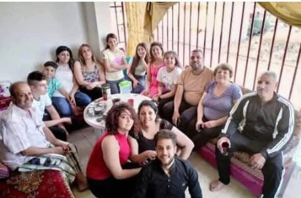 Pastor Khaled Mzher with family